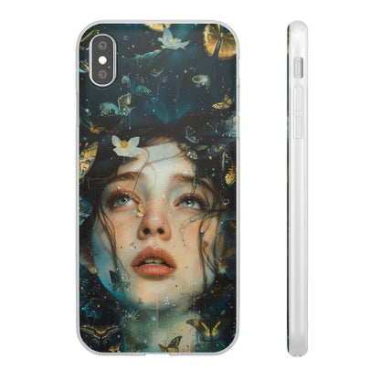 Girl under water contemporary style | iPhone/Samsung | Slimline Phone Case