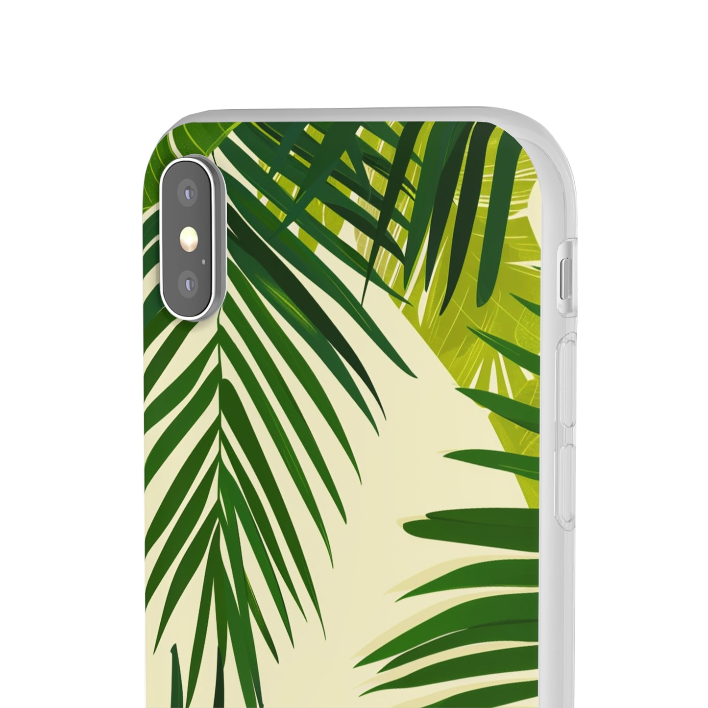 Green Leaves Pattern Phone Case | iPhone / Samsung