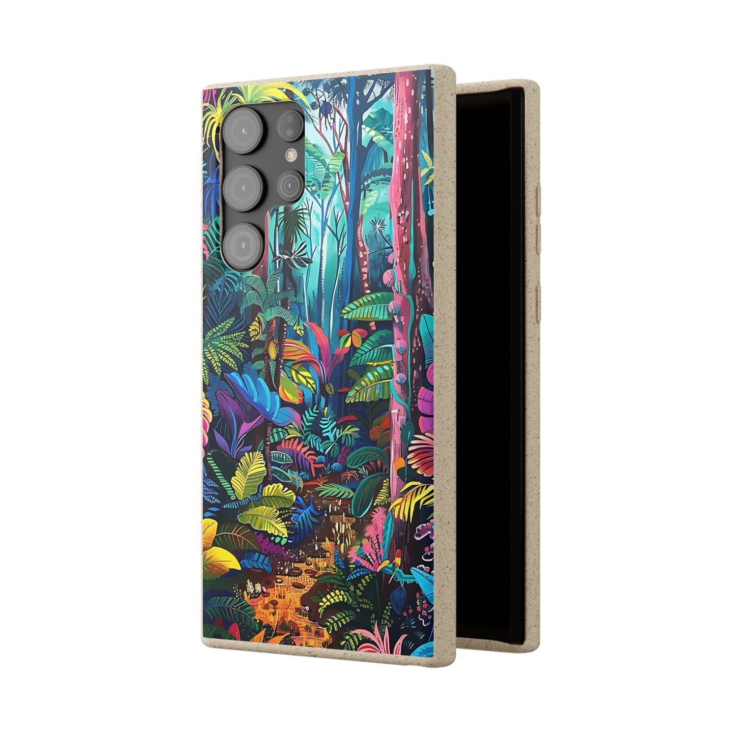 Colourful Rain Forest Biodegradable Phone Case | iPhone / Samsung