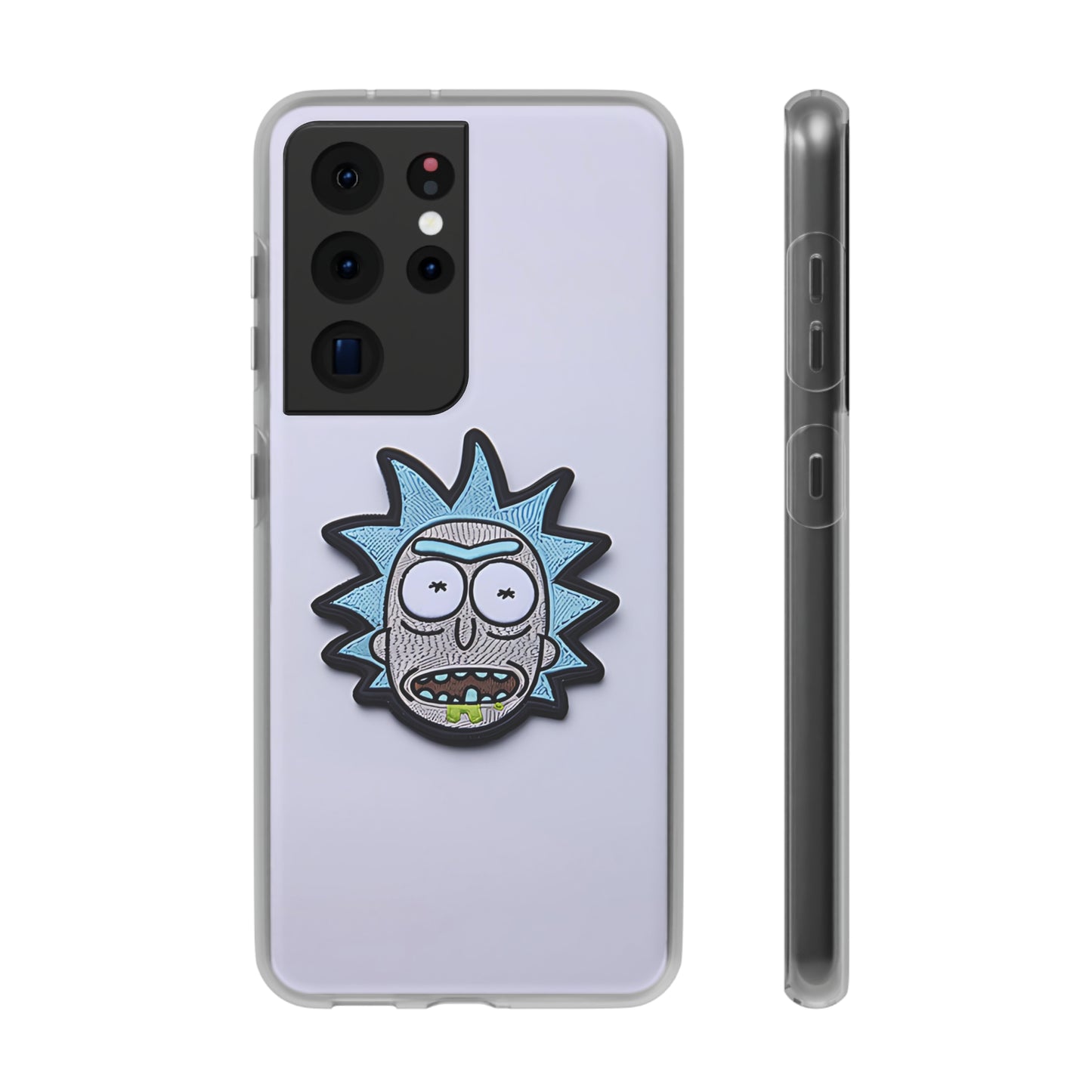 Rick and Morty badge Phone Case