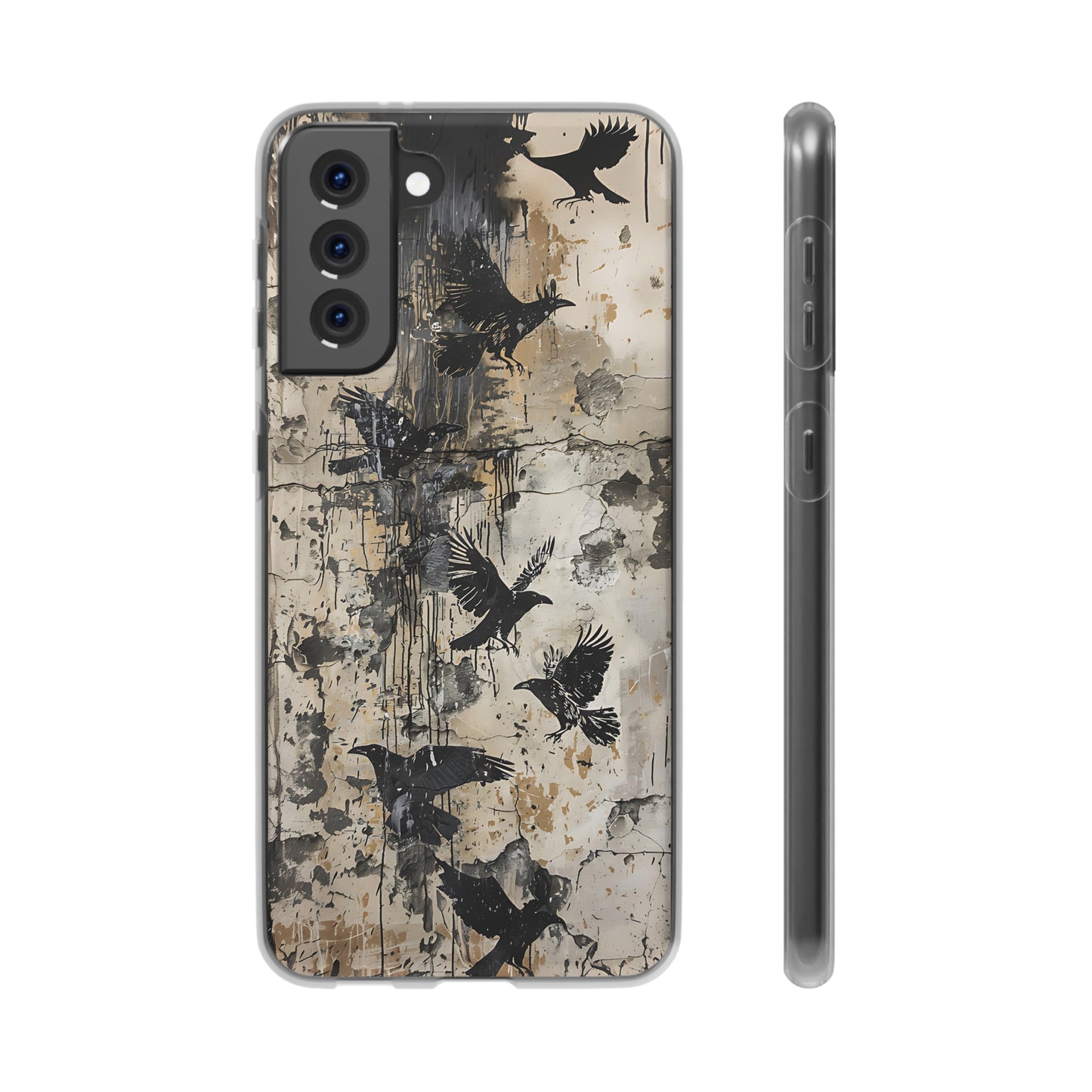 Vhils inspired birds Phone Case