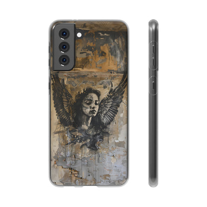 Vhils inspired Gothic Woman Phone Case