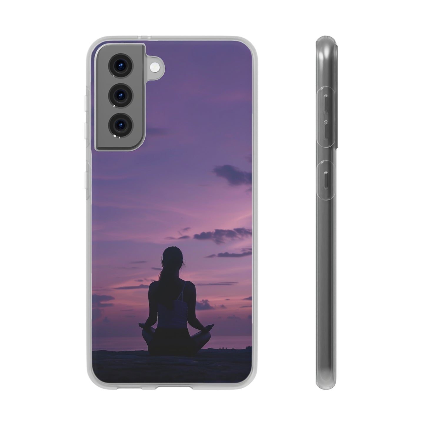 Yoga on the beach Phone Case | iPhone / Samsung