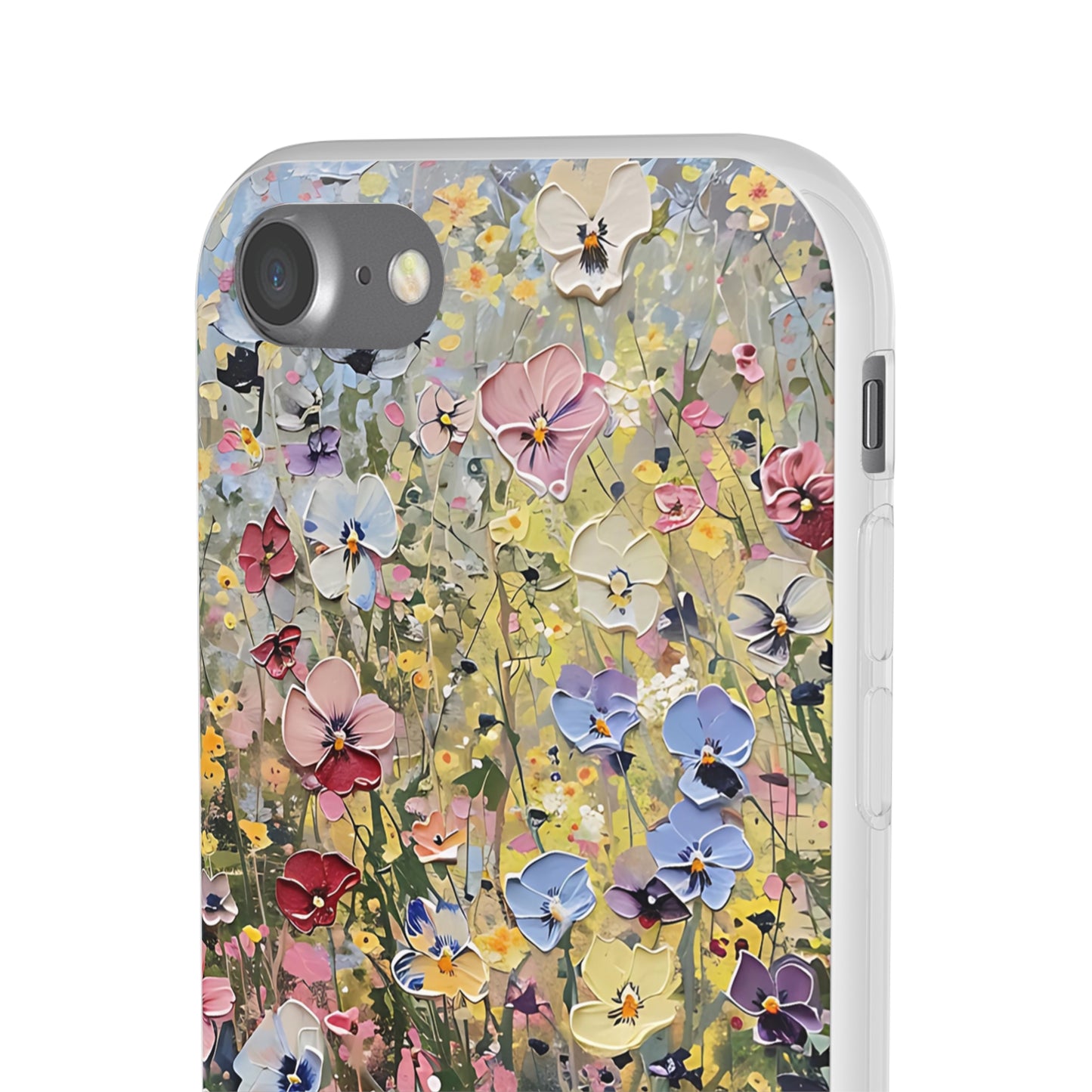 Damien Hirst Inspired Oil on Canvas Flowers | iPhone/Samsung | Slimline Phone Case