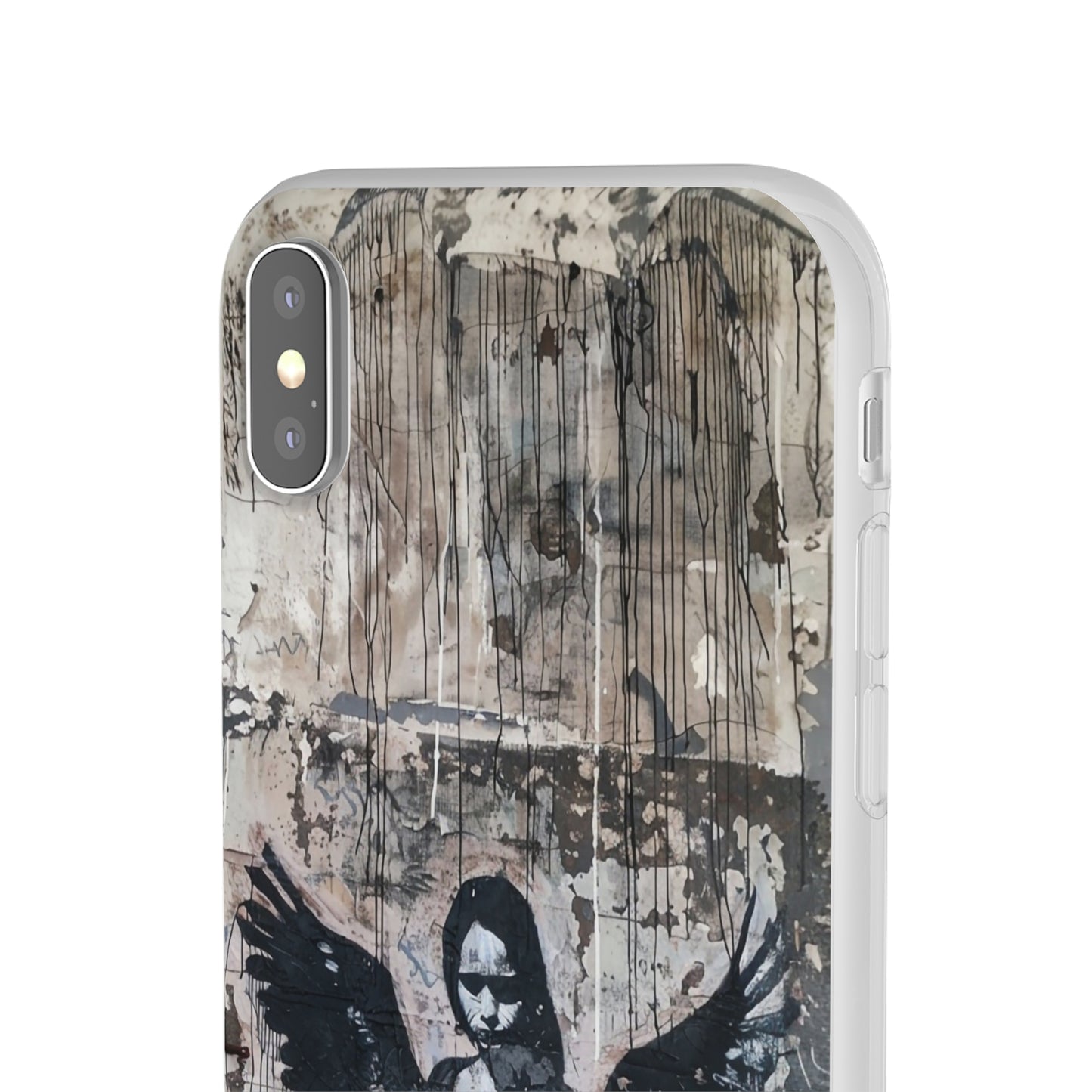 Vhils inspired Gothic Dark Angel Phone Case