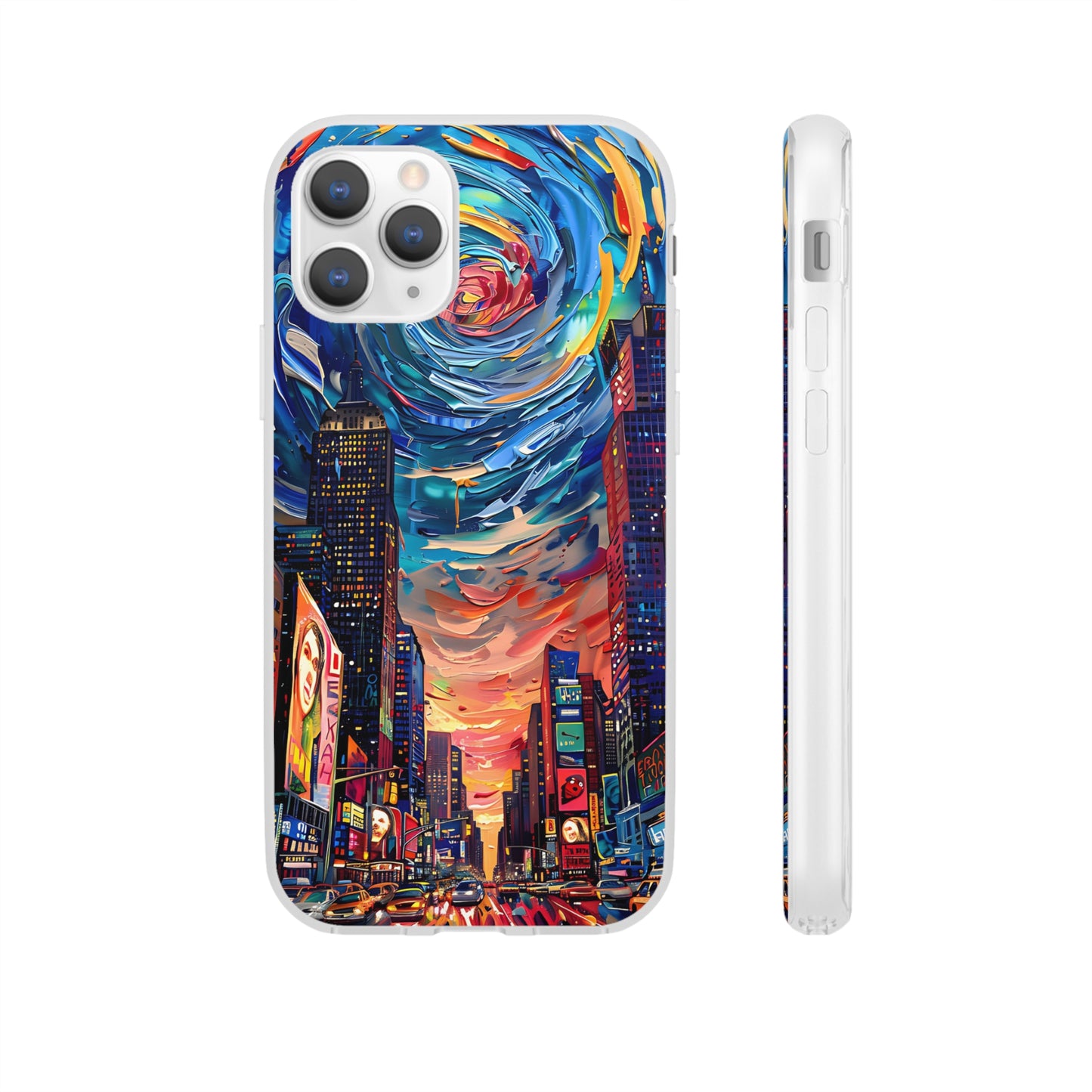 Van Gogh inspired City scene | iPhone/Samsung | Slimline Phone Case