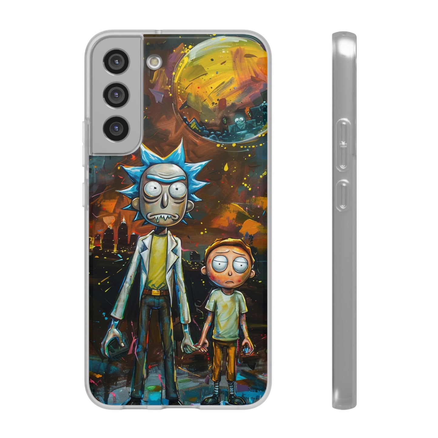 Rick and Morty realism Phone Case