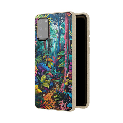 Colourful Rain Forest Biodegradable Phone Case | iPhone / Samsung