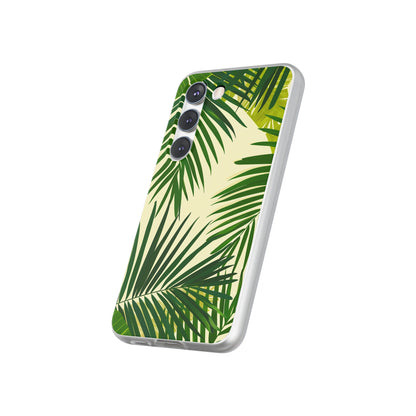 Green Leaves Pattern Phone Case | iPhone / Samsung