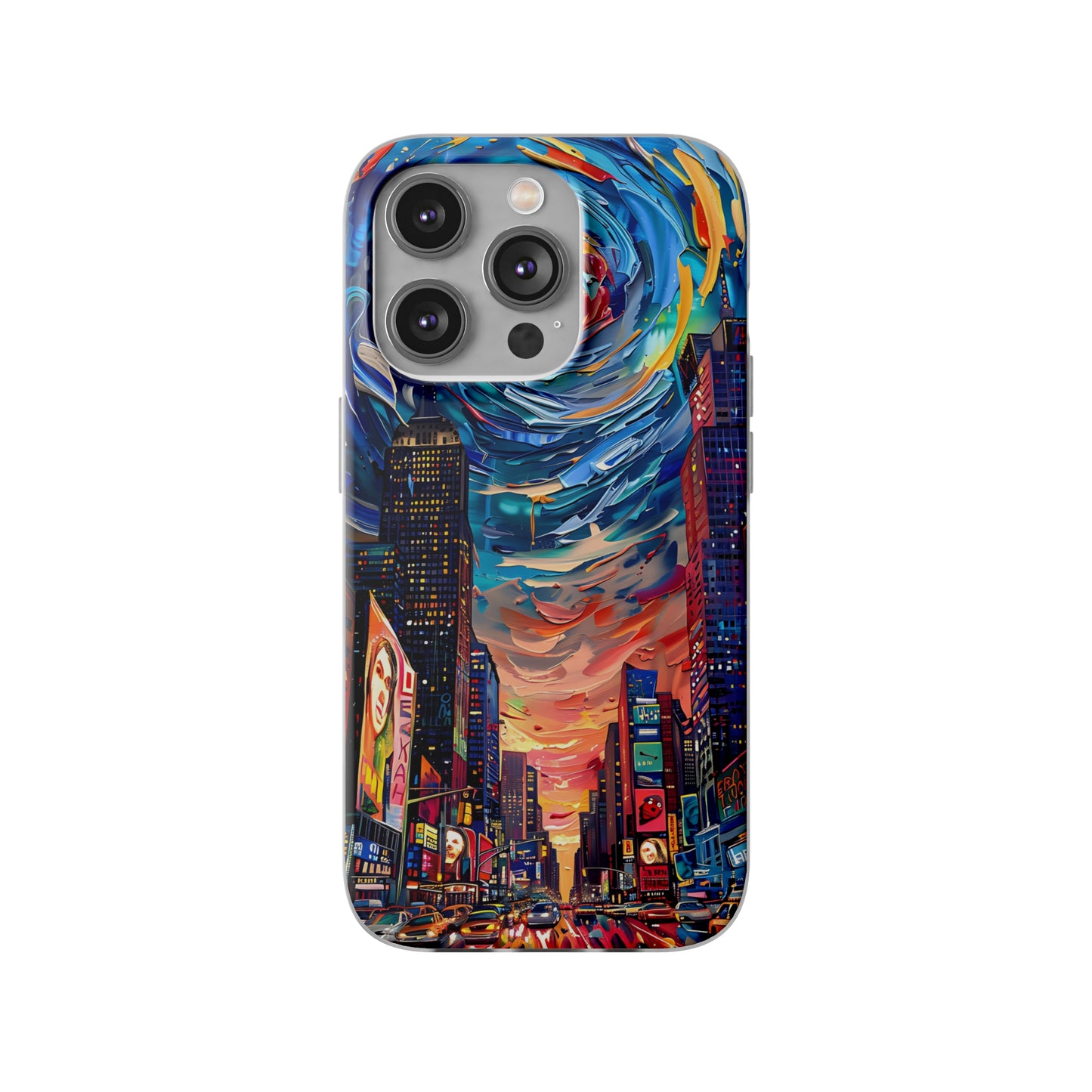 Van Gogh inspired City scene | iPhone/Samsung | Slimline Phone Case