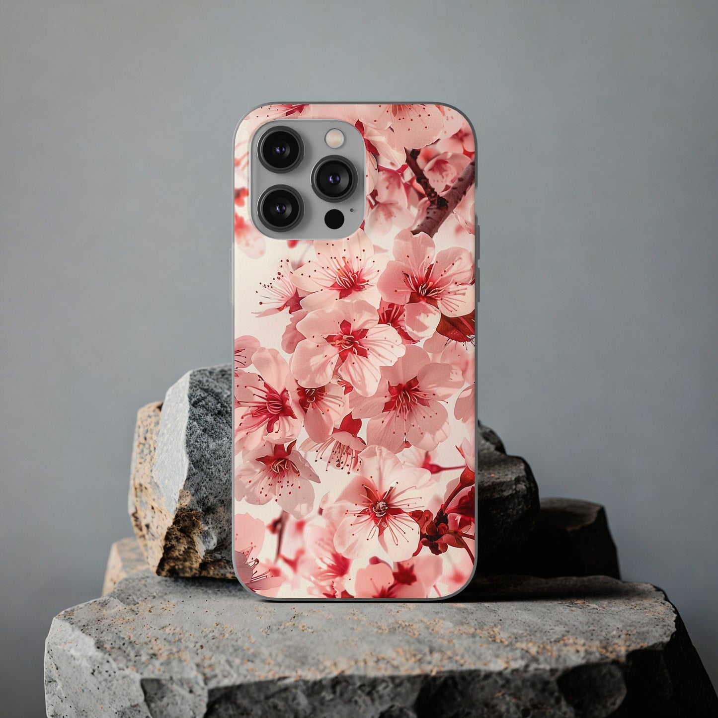 Pink Flowers Phone Case | iPhone / Samsung