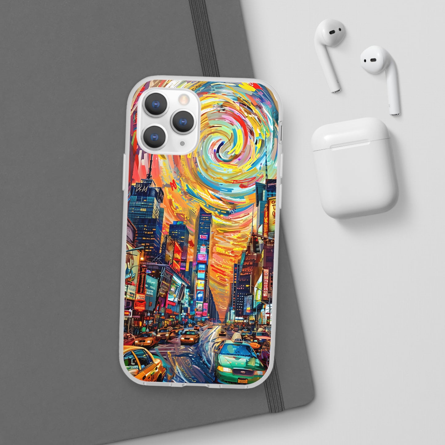 Van Gogh inspired City scene | iPhone/Samsung | Slimline Phone Case