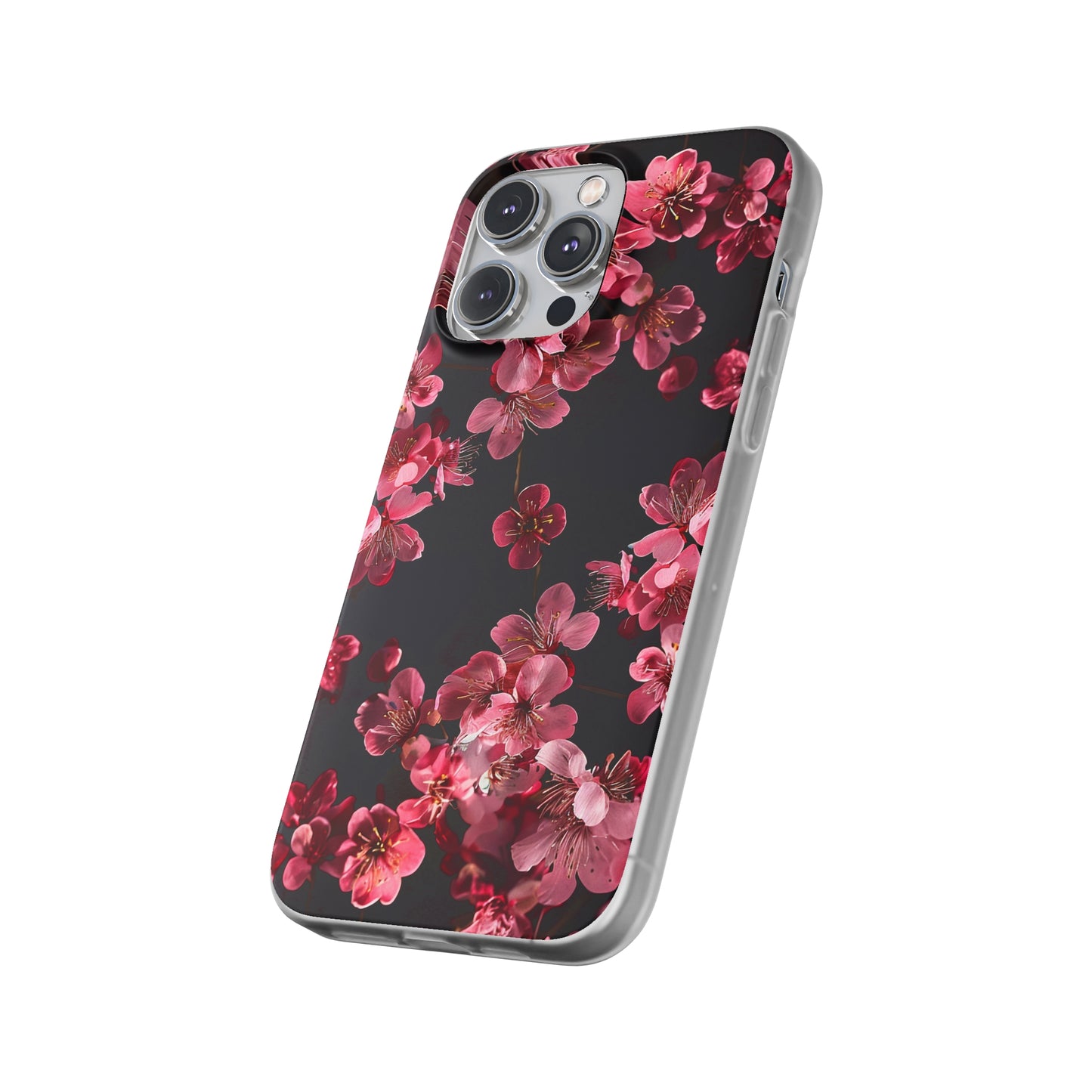 Pink Flowers Phone Case | iPhone / Samsung