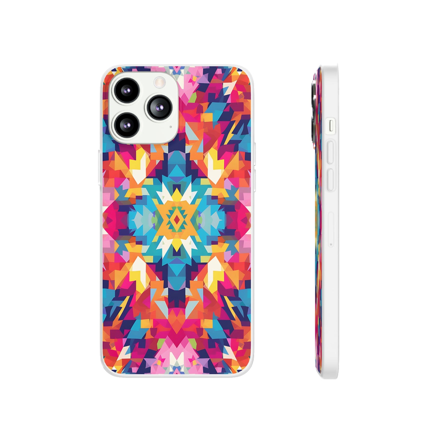 Maya Hayuk  inspired bold, colourful  pattern Phone Case