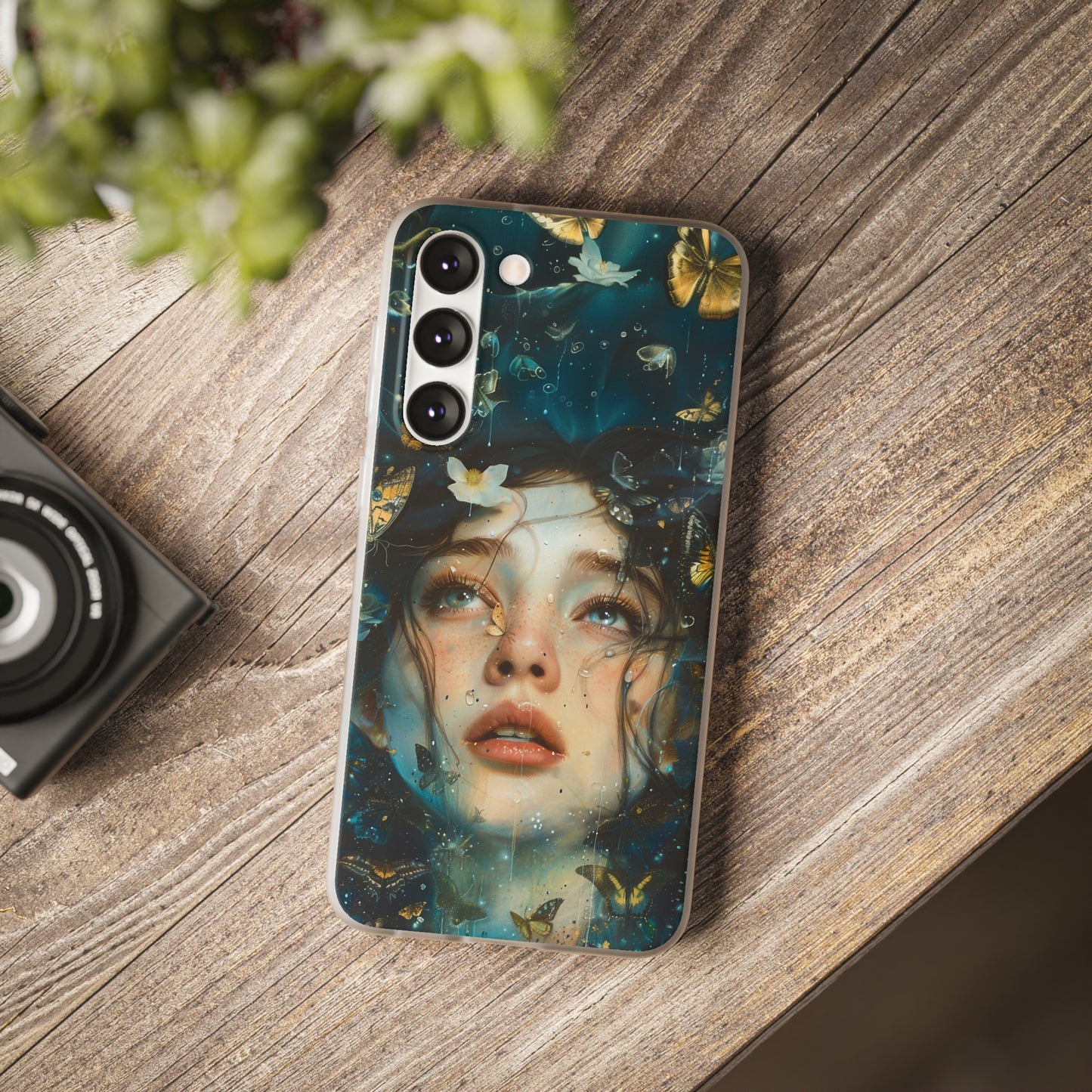 Girl under water contemporary style | iPhone/Samsung | Slimline Phone Case