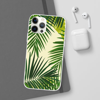 Green Leaves Pattern Phone Case | iPhone / Samsung