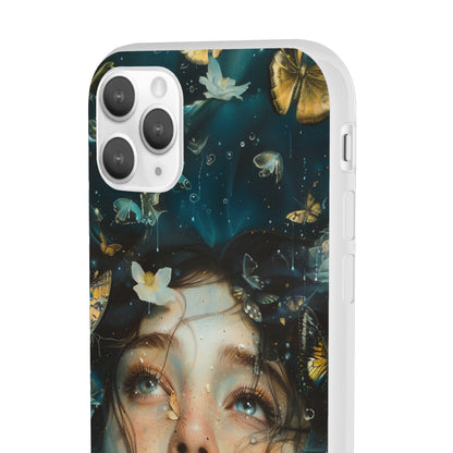 Girl under water contemporary style | iPhone/Samsung | Slimline Phone Case