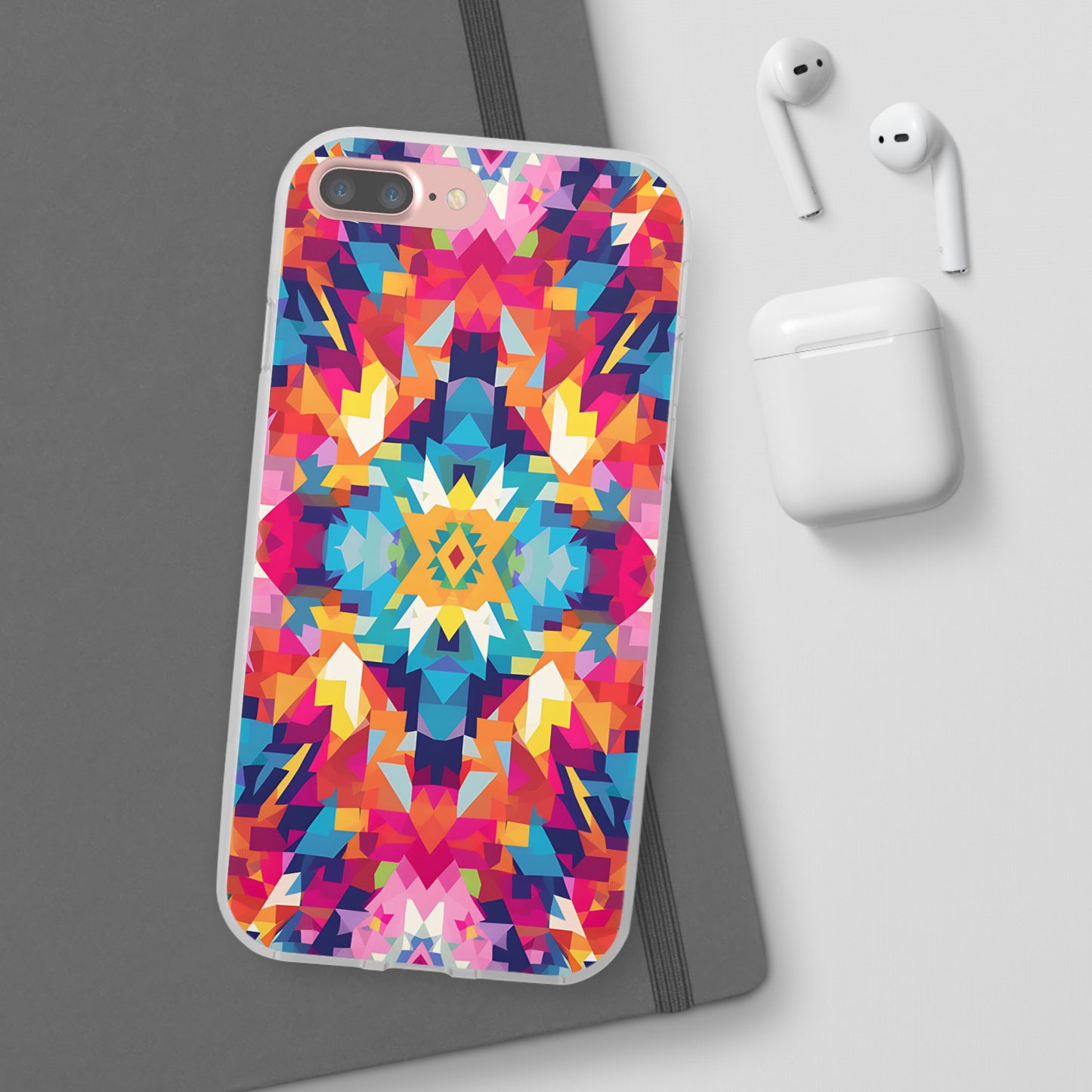 Maya Hayuk  inspired bold, colourful  pattern Phone Case