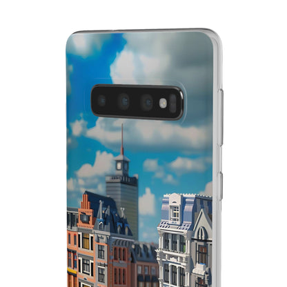 Lego style street scene protective phone case