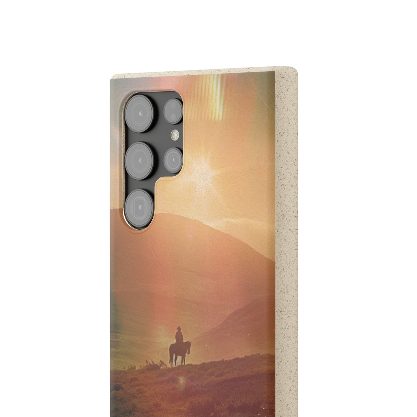 Horse rider cinematic Biodegradable Phone Case | iPhone / Samsung