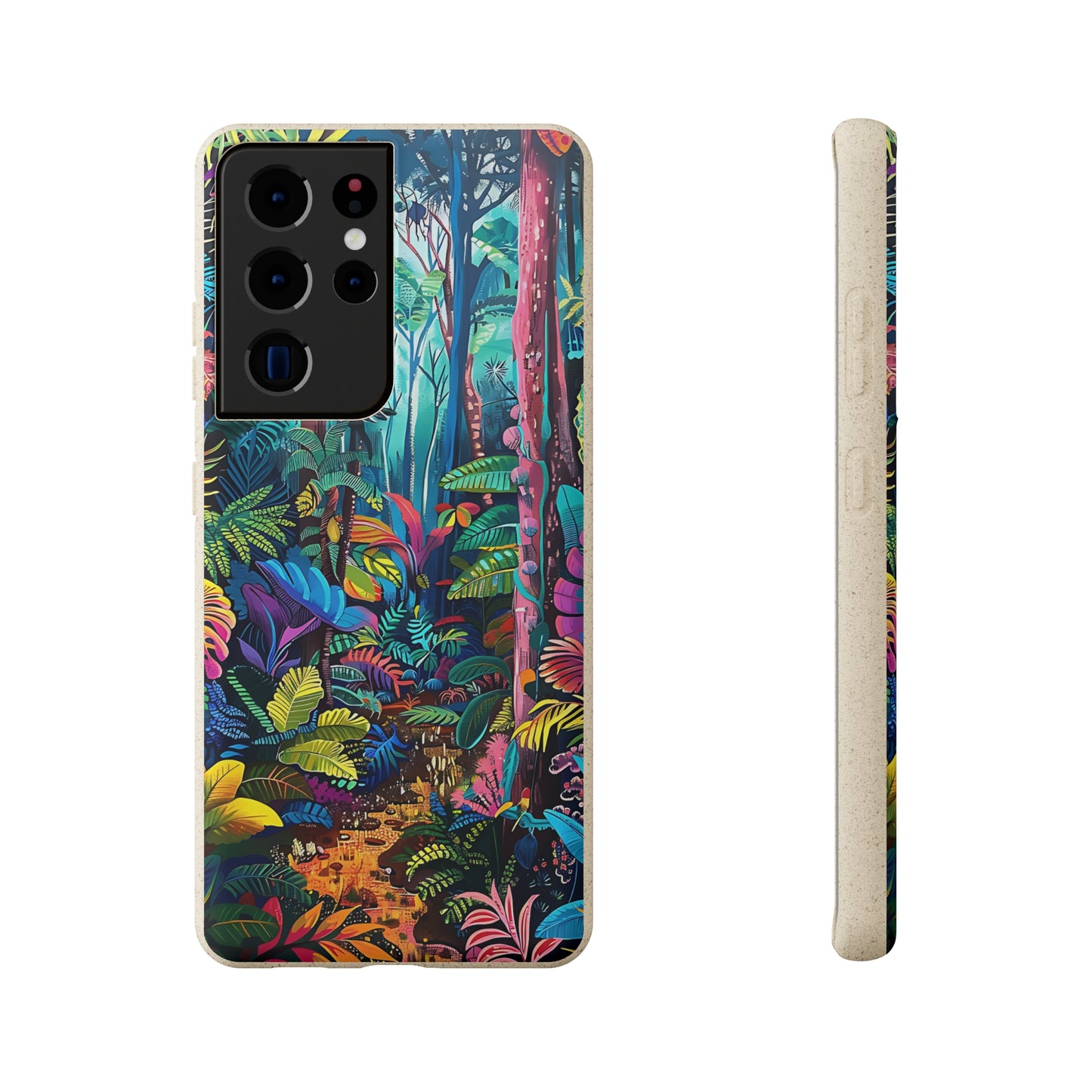 Colourful Rain Forest Biodegradable Phone Case | iPhone / Samsung