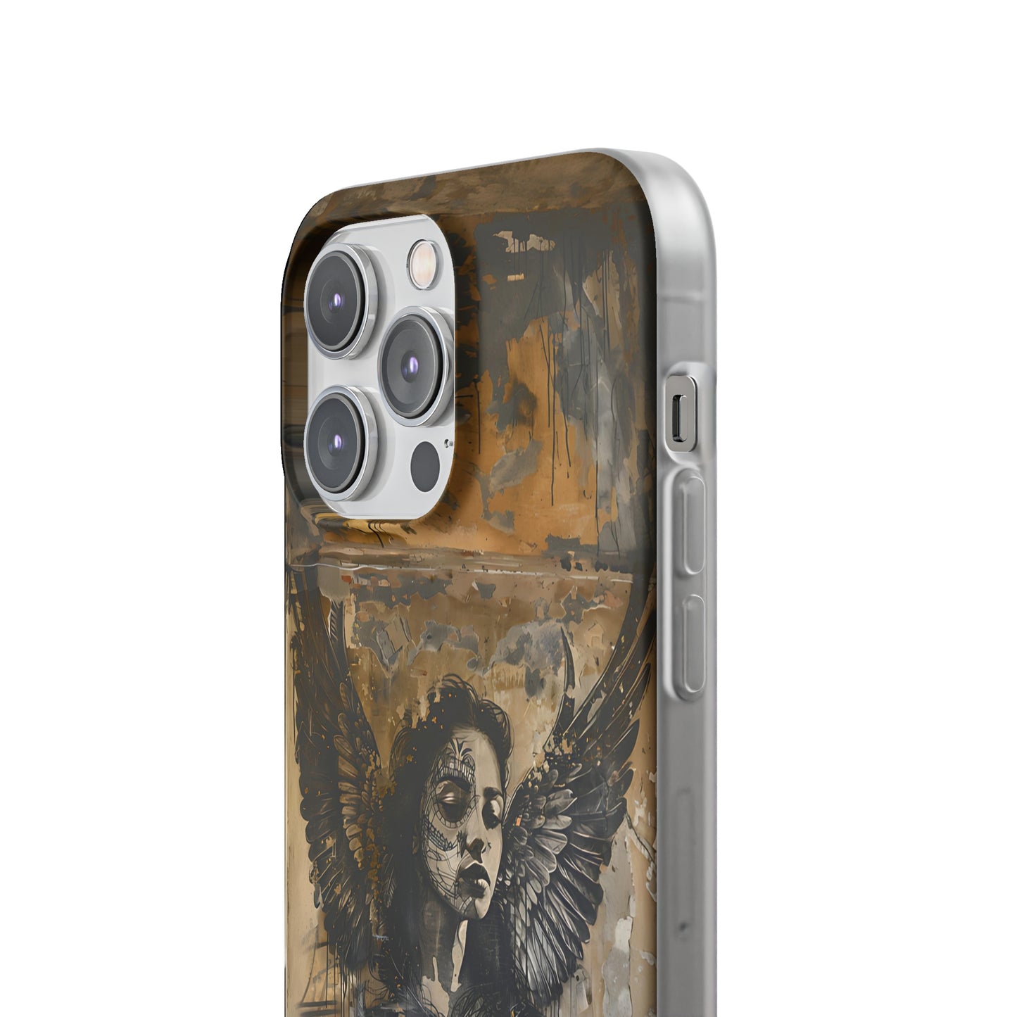 Vhils inspired Gothic Woman Phone Case