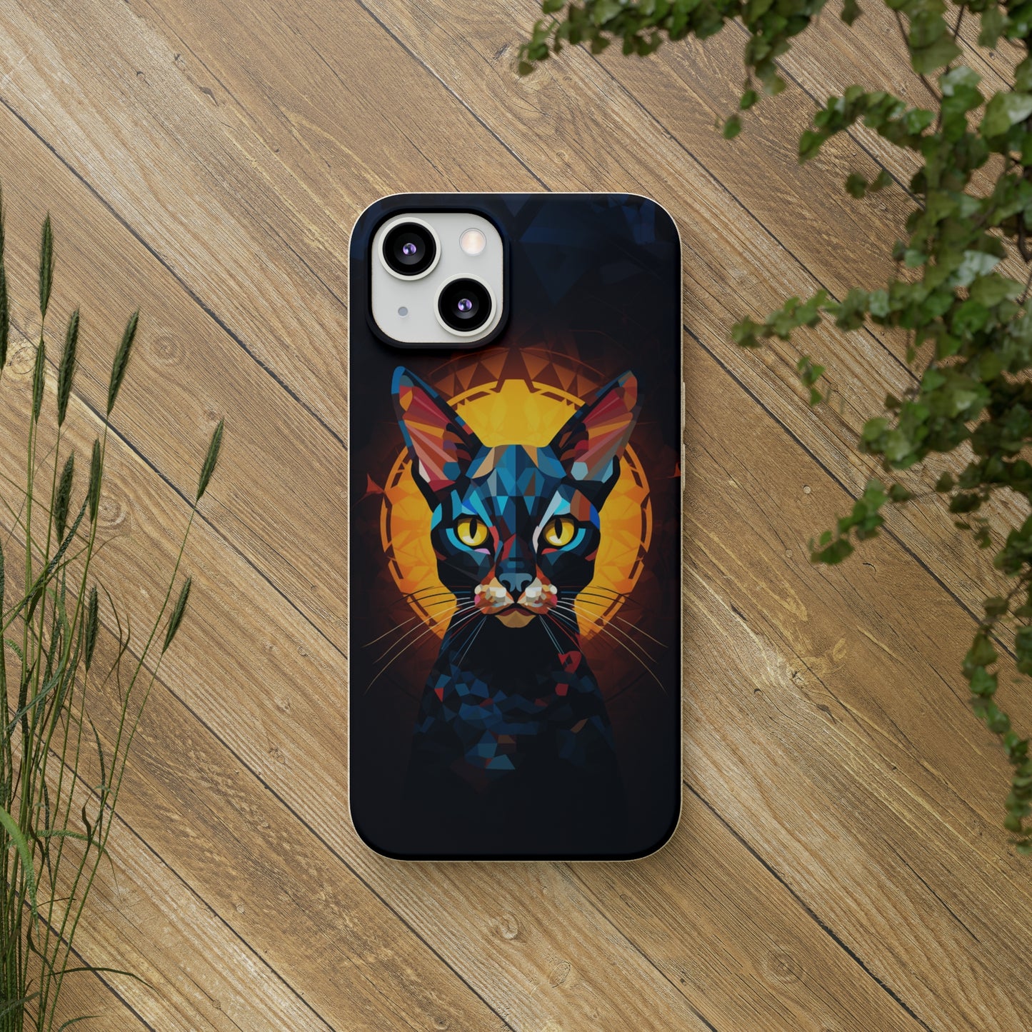 Cat Biodegradable Phone Case | iPhone / Samsung