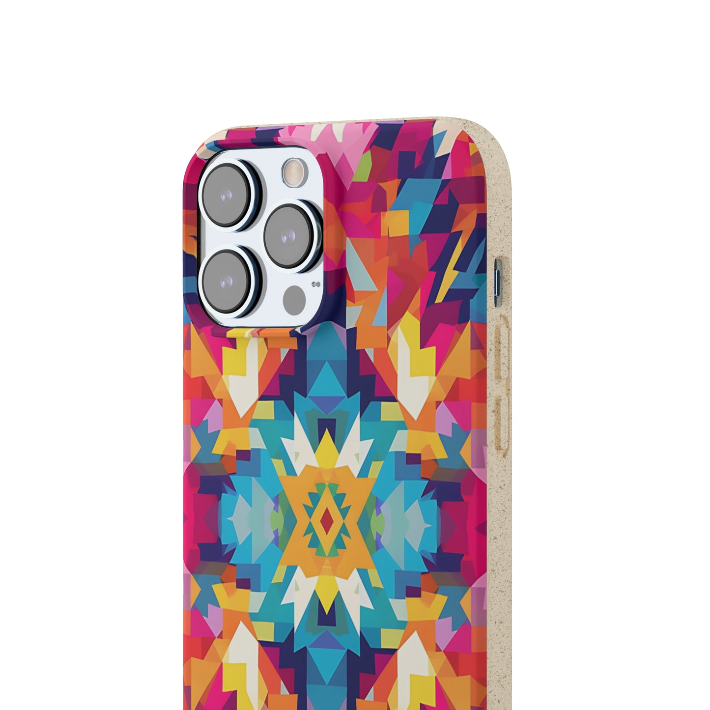 Bold, colourful pattern Biodegradable Phone Case | iPhone / Samsung