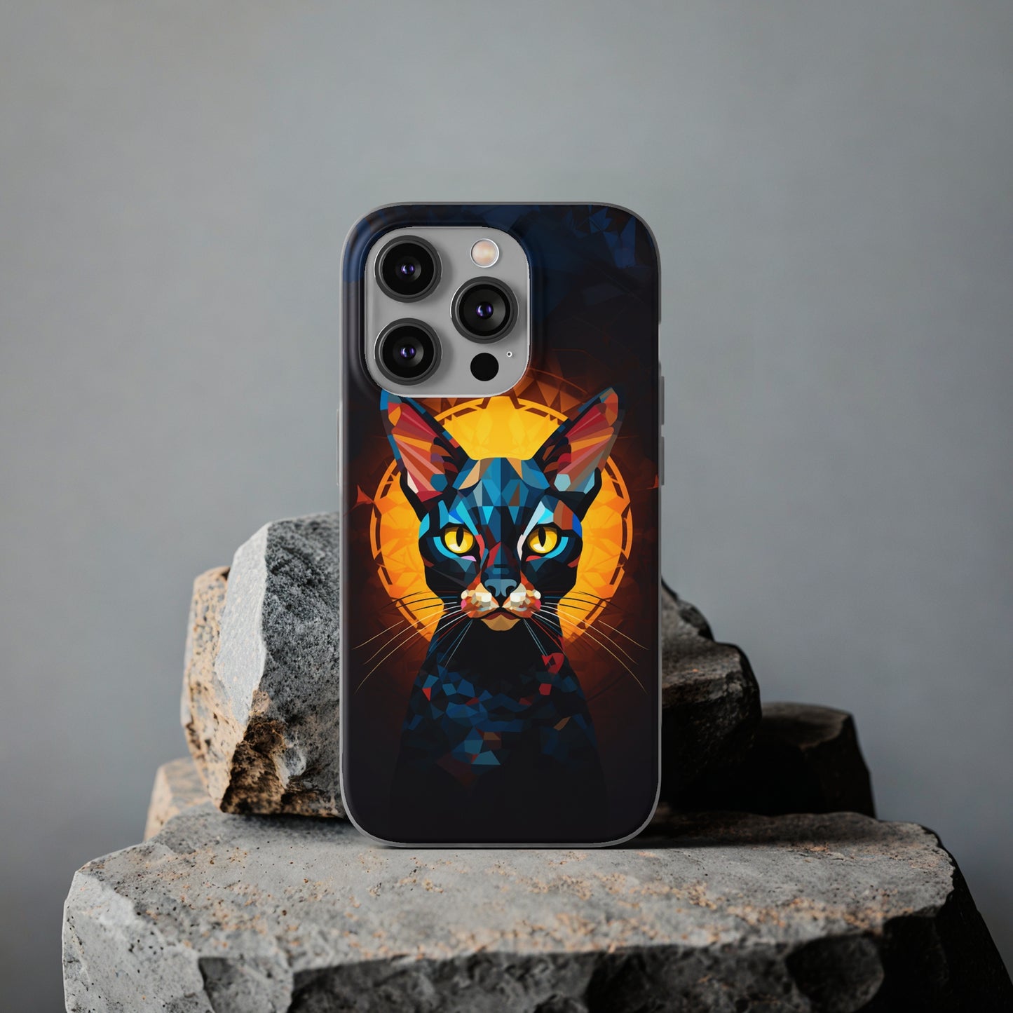 Cat Pattern Phone Case | iPhone / Samsung