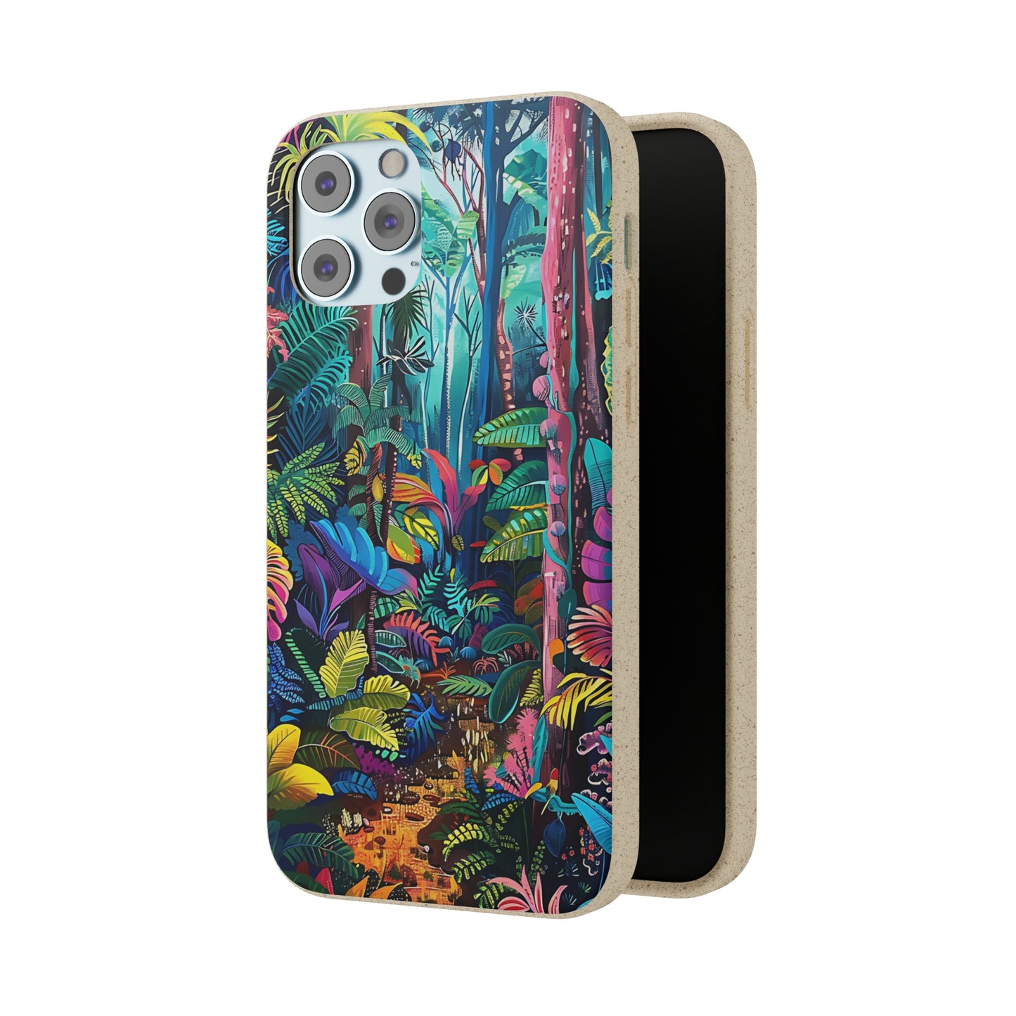 Colourful Rain Forest Biodegradable Phone Case | iPhone / Samsung