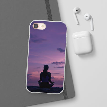 Yoga on the beach Phone Case | iPhone / Samsung