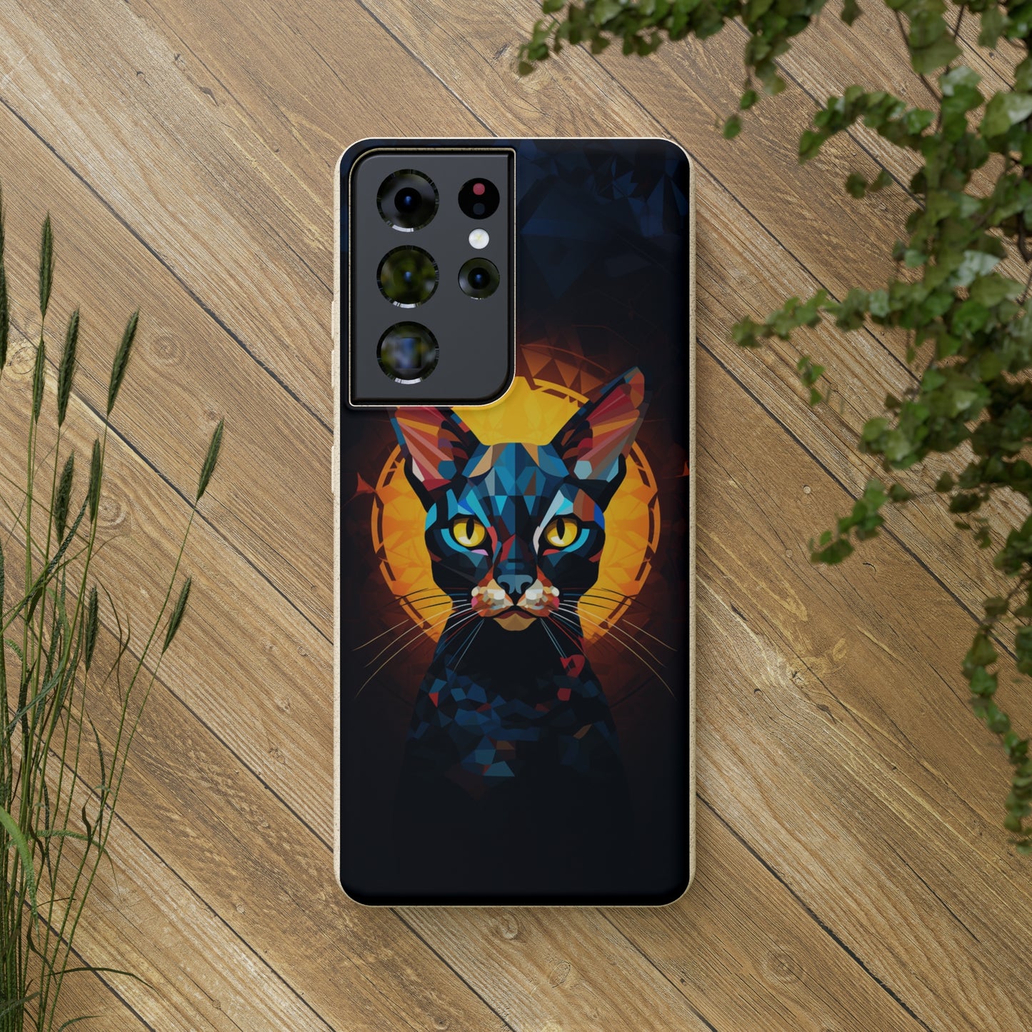 Cat Biodegradable Phone Case | iPhone / Samsung