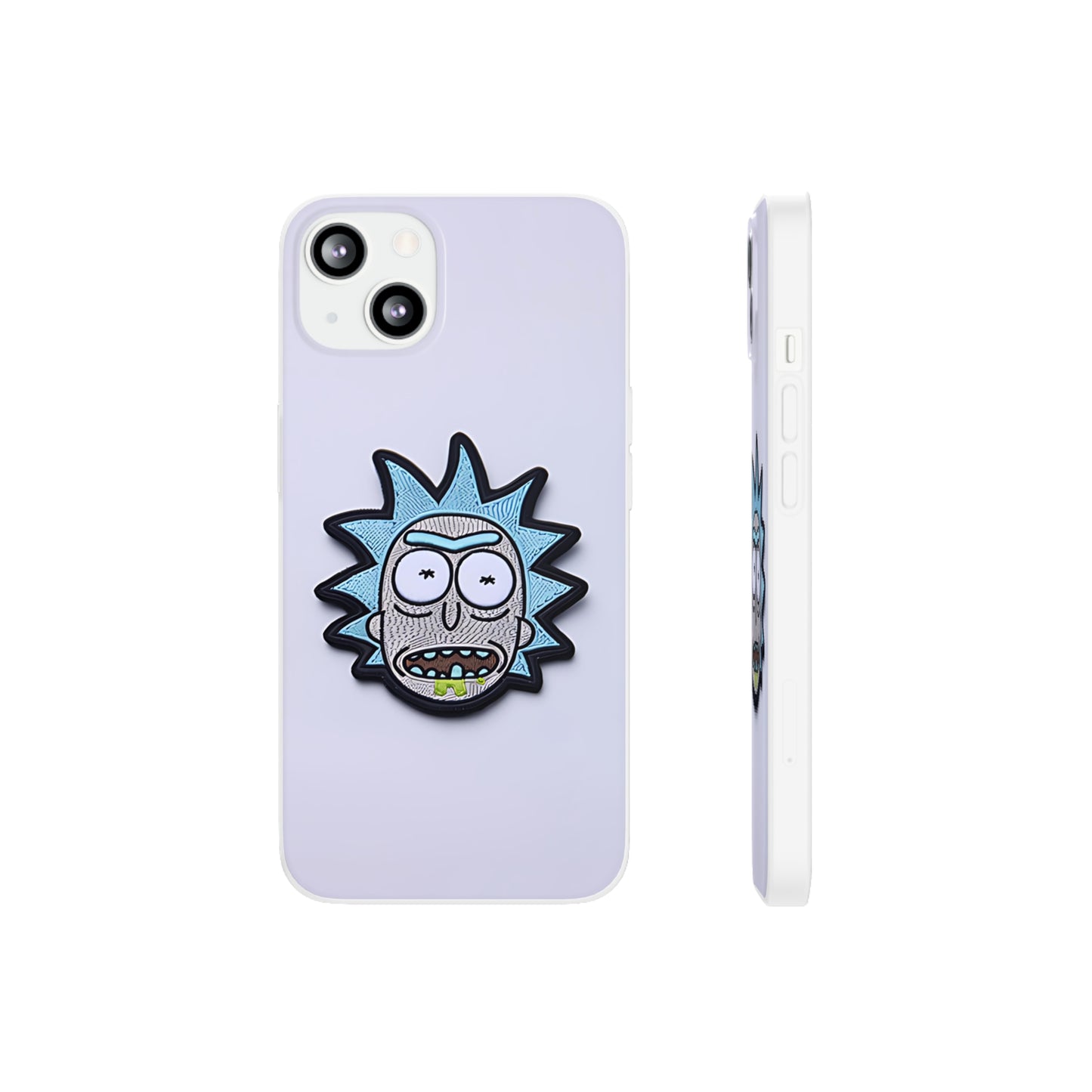 Rick and Morty badge Phone Case