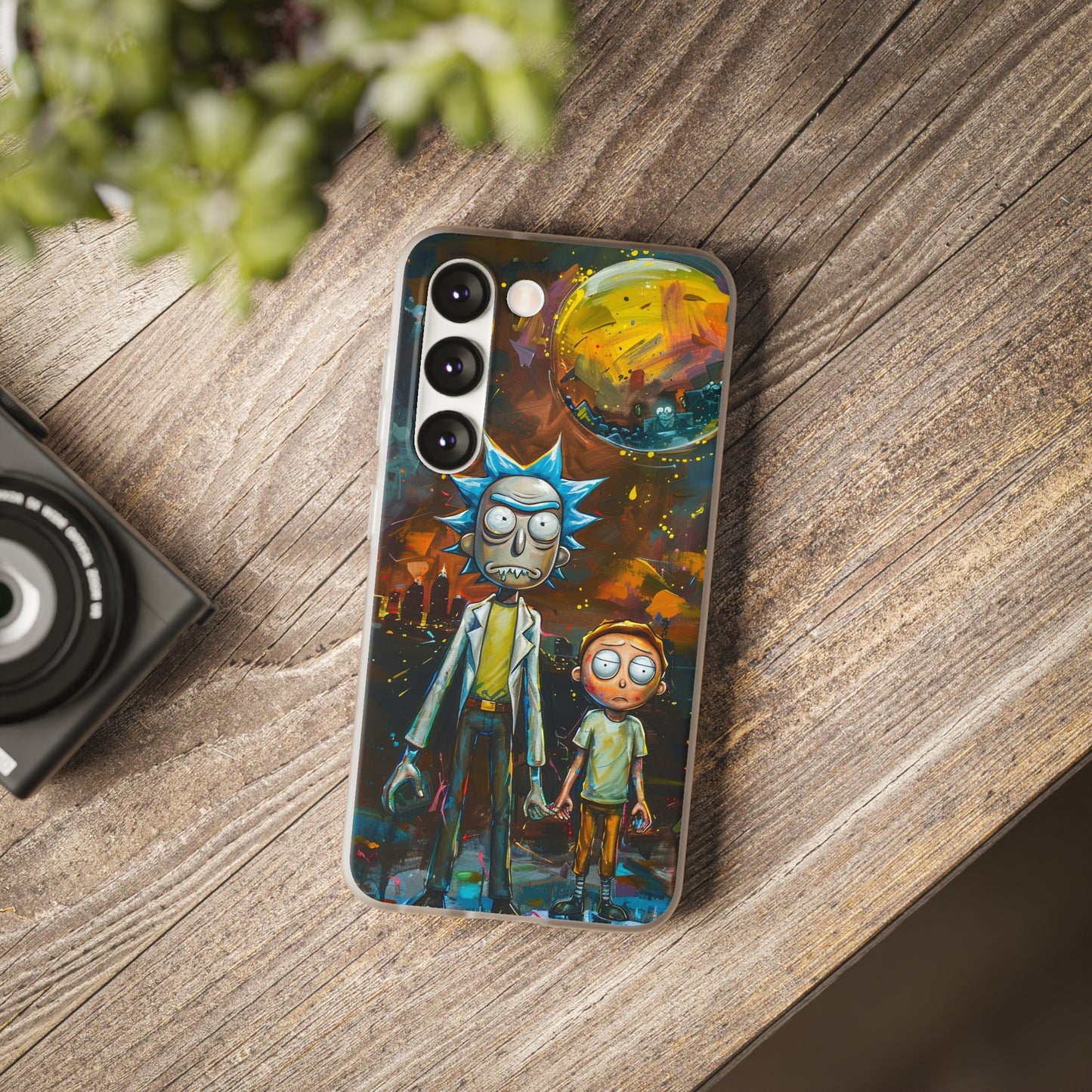 Rick and Morty realism Phone Case