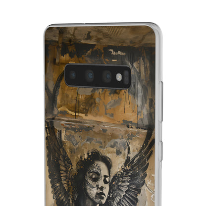 Vhils inspired Gothic Woman Phone Case