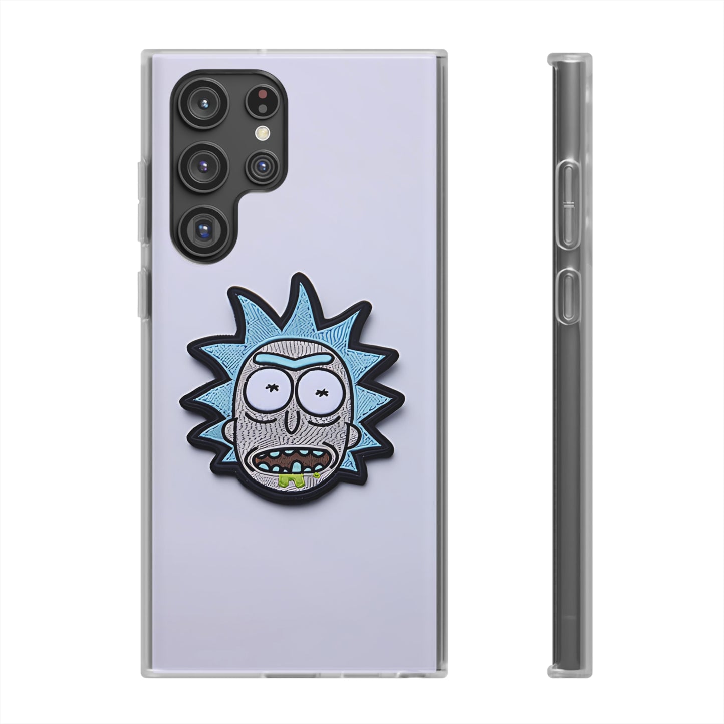 Rick and Morty badge Phone Case