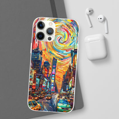 Van Gogh inspired City scene | iPhone/Samsung | Slimline Phone Case