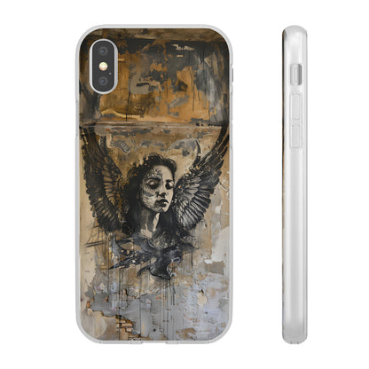 Vhils inspired Gothic Woman Phone Case