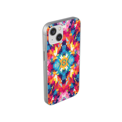 Maya Hayuk  inspired bold, colourful  pattern Phone Case