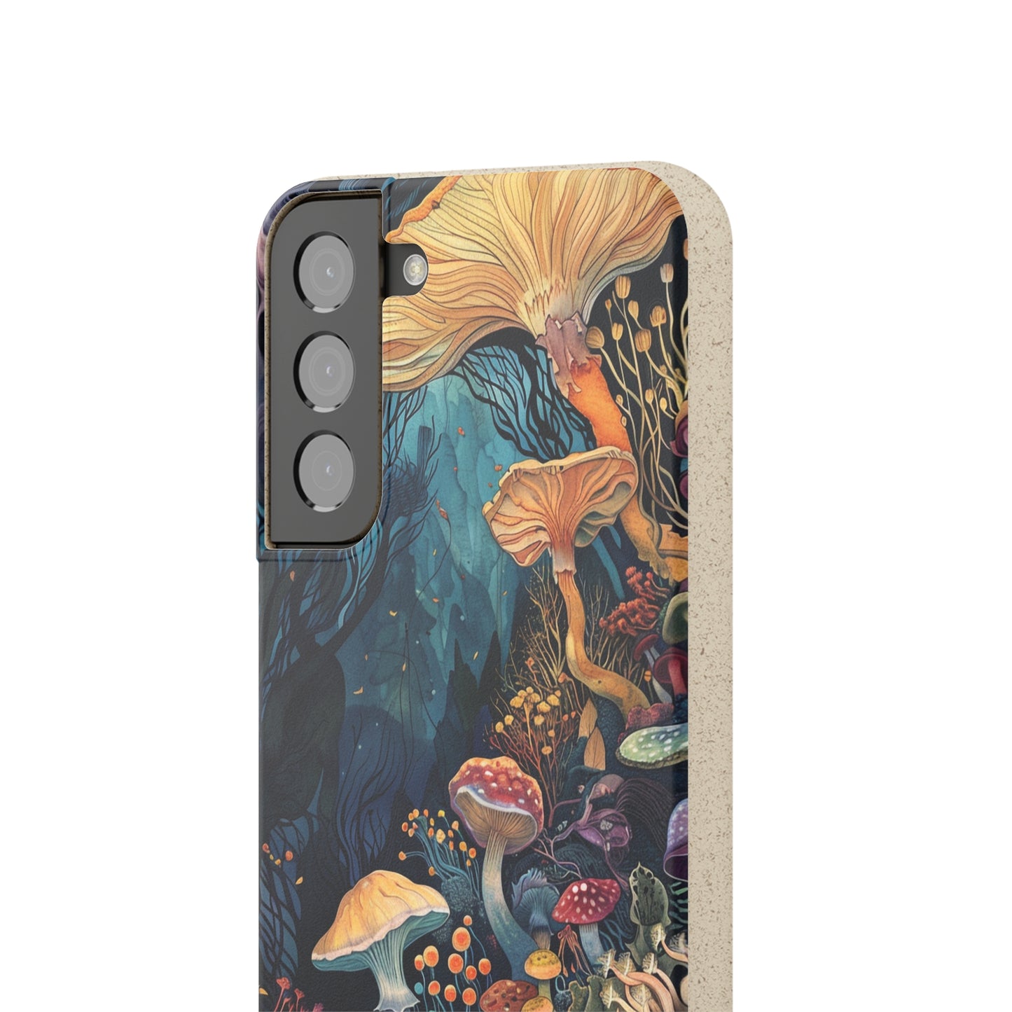 Mushroom Forest Biodegradable Phone Case | iPhone / Samsung