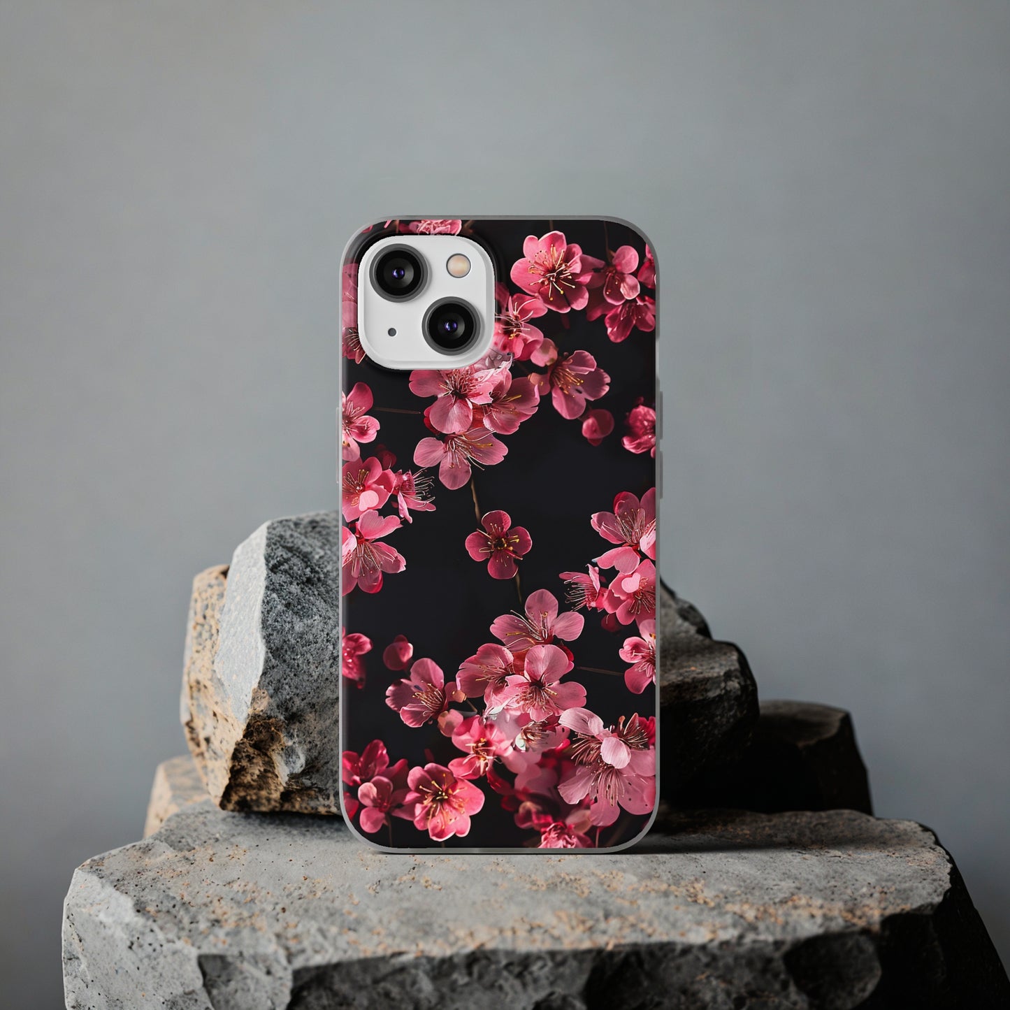 Pink Flowers Phone Case | iPhone / Samsung