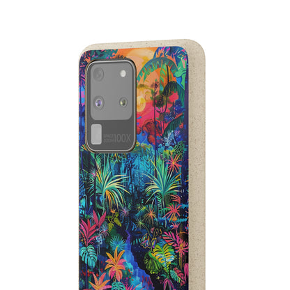 Colourful Rain Forest Biodegradable Phone Case | iPhone / Samsung