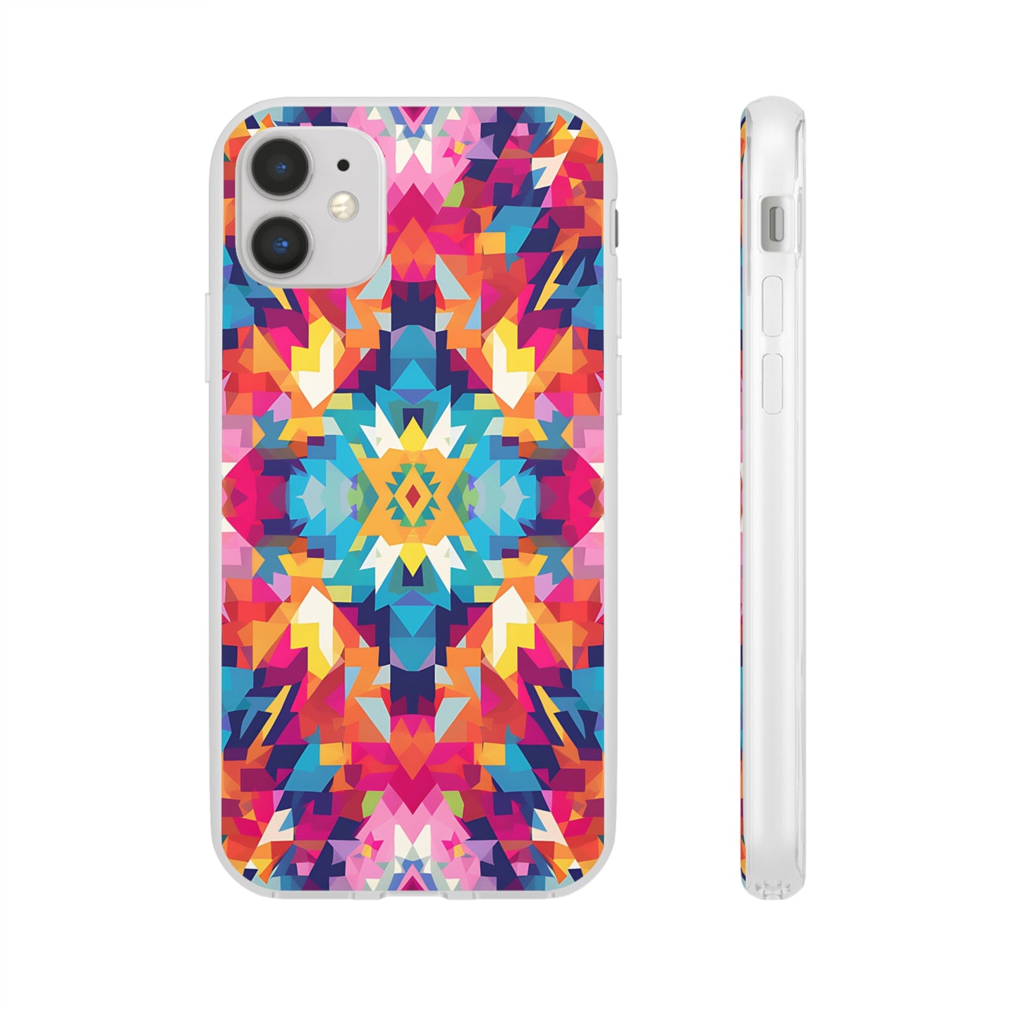 Maya Hayuk  inspired bold, colourful  pattern Phone Case