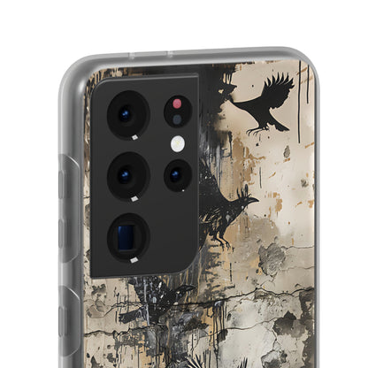 Vhils inspired birds Phone Case