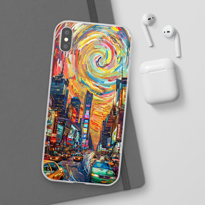 Van Gogh inspired City scene | iPhone/Samsung | Slimline Phone Case