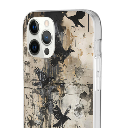 Vhils inspired birds Phone Case