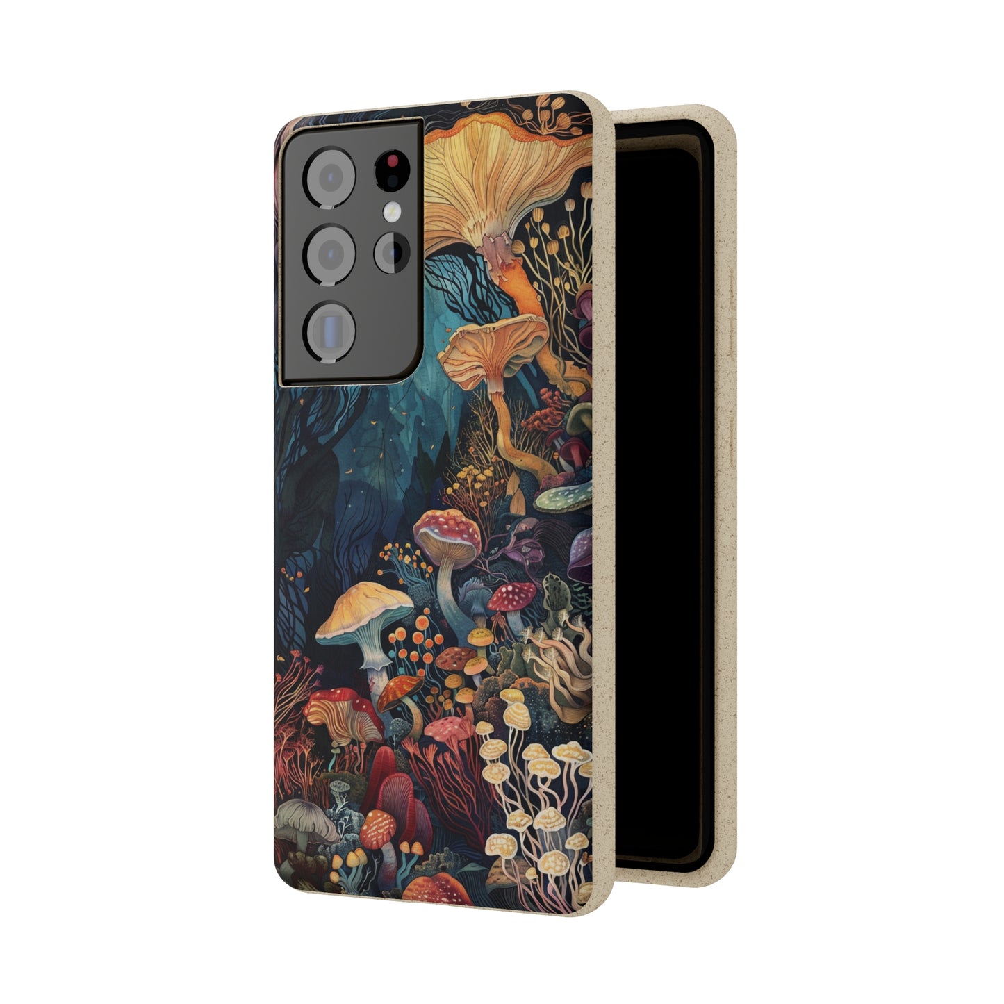 Mushroom Forest Biodegradable Phone Case | iPhone / Samsung