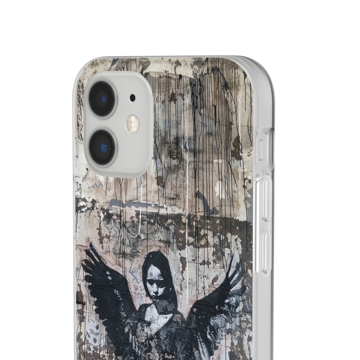 Vhils inspired Gothic Dark Angel Phone Case