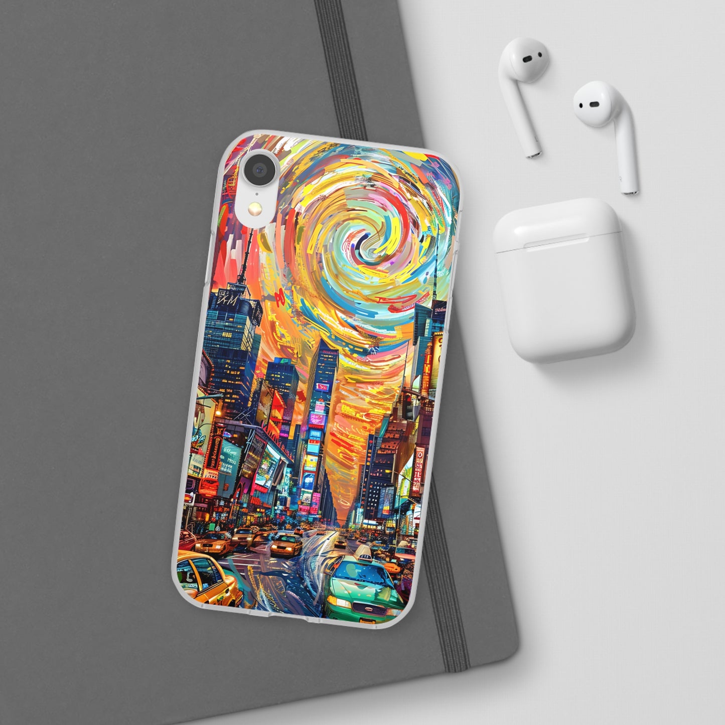 Van Gogh inspired City scene | iPhone/Samsung | Slimline Phone Case