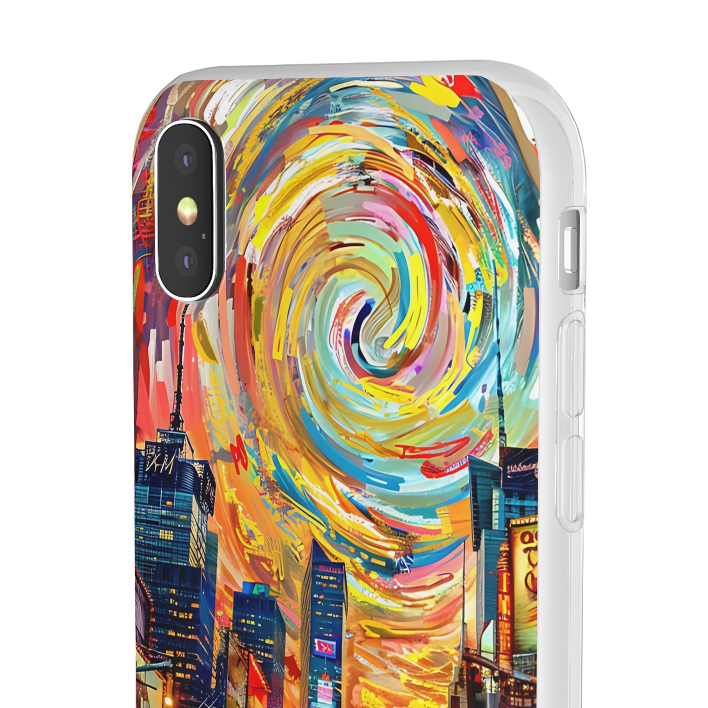 Van Gogh inspired City scene | iPhone/Samsung | Slimline Phone Case